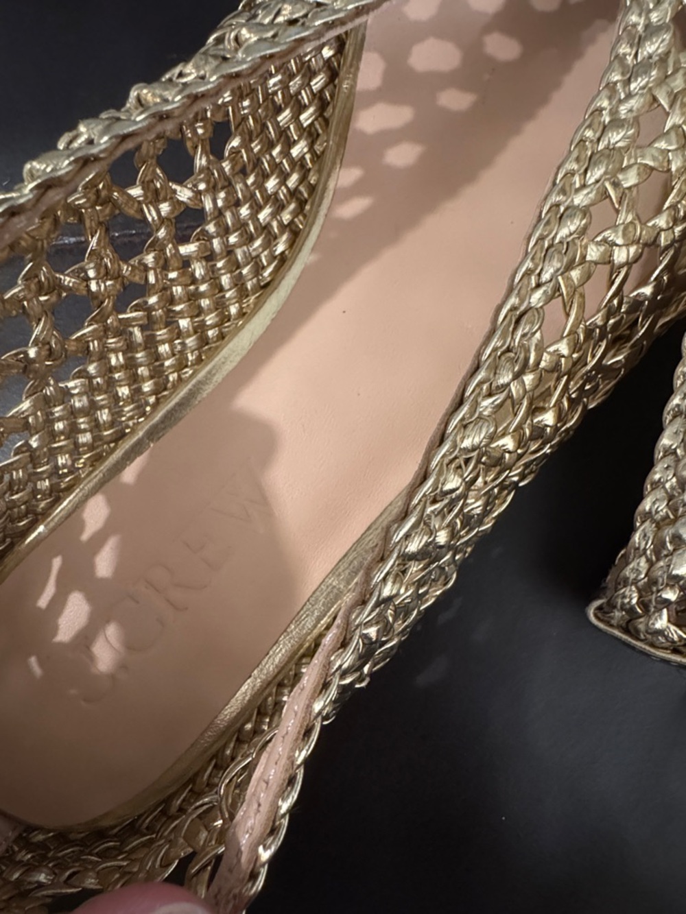 J Crew Gold Woven Ballet Flats - Women
Size 7 - Picture 4 of 7